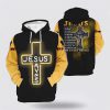 Jesus Proud To Be Firefighter 3D Hoodies For Women Men, God 3D Printed Hoodie, Christian Apparel Hoodies