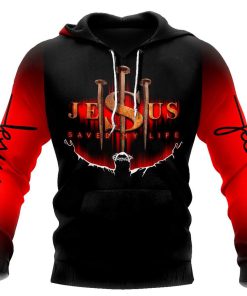 Jesus Save My Life I Can Do All Things Through Christ God 3D Hoodie For Man And Women, Jesus Printed 3D Hoodie