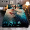 Jesus Rises From Cave Quilt Bedding Set Prints - Religious Quilt Bedding Set Art - Christian Cover Twin Bedding Decor