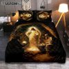 Jesus Sitting Down In The Forest Quilt Bedding Set Prints - Jesus Quilt Bedding Set Art - Christian Bedroom Decor