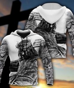Jesus Tattoo God 3D Hoodie For Man And Women, Jesus Printed 3D Hoodie