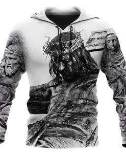 Jesus Tattoo God 3D Hoodie For Man And Women, Jesus Printed 3D Hoodie