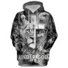 Jesus Statue 3D Hoodies For Women Men, God 3D Printed Hoodie, Christian Apparel Hoodies