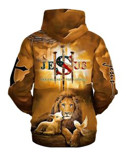 Jesus The Only Hope For America Hoodie Lion Lamb And Dove Hoodies Jesus Hoodie Men & Women, God 3D Printed Hoodie, Christian Apparel Hoodies