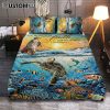 Jesus Walking On Water Quilt Bedding Set - Be Still And Know That I Am God Bedroom Quilt Bedding Set - Jesus Portrait Quilt Bedding Set Prints - Christian Bedroom