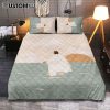 Jesus Walking On Water Quilt Bedding Set Print - Jesus Cover Twin Bedding Decor - Christian Bedroom