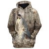 Jesus Walking On Water Hoodies, Waymaker Miracle Worker Promise Keeper Light In The Darkness Hoodie, God 3D Printed Hoodie, Christian Apparel Hoodies
