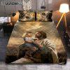 Jesus With Children Quilt Bedding Set Prints - Jesus Quilt Bedding Set Art - Christian Bedroom Decor