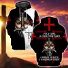 Knight Of Jesus Easter Until I Said A Men God 3D Hoodie For Man And Women, Jesus Printed 3D Hoodie