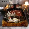 Just Breathe Flower Garden Hummingbird Quilt Bedding Set - Christian Bedroom - Religious Home Decor