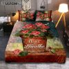 Just Breathe Flowers White Peony Ocean View Quilt Bedding Set Bedroom - Bible Verse Quilt Bedding Set Art - Christian Home Decor