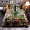 Just Have Faith Bird Cage White Butterfly Quilt Bedding Set Bedroom - Bible Verse Quilt Bedding Set Art - Christian Home Decor