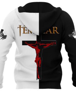 Knight Of Jesus Easter Until I Said A Men God 3D Hoodie For Man And Women, Jesus Printed 3D Hoodie