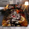 Knight Templar And Cross Jesus Quilt Bedding Set Prints - Jesus Christ Quilt Bedding Set Art - Christian Cover Twin Bedding Decor