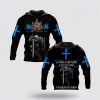 Lightning Lion And Jesus Cross 3D Hoodies For Women Men, God 3D Printed Hoodie, Christian Apparel Hoodies