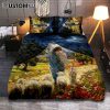 Lamb Of God Dandelion Field Give It To God And Go To Sleep Quilt Bedding Set Art - Christian Art - Bible Verse Bedroom - Religious Home Decor
