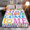 Let The Lion Of Judah Arise In Your Heart Quilt Bedding Set Bedroom - Revelation 5 5 - Christian Cover Twin Bedding Quilt Bedding Set - Religious Quilt Bedding Set Prints