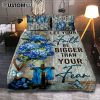Let Your Faith Be Bigger Than Your Fear Humming Bird Quilt Bedding Set Bedroom - Christian Cover Twin Bedding Quilt Bedding Set - Religious Quilt Bedding Set Prints