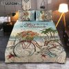 Life Is A Balance Of Holding On And Letting Go Quilt Bedding Set - Beach Scene Pebble Daisy Flower Quilt Bedding Set Bedroom - Christian Quilt Bedding Set Prints