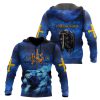 Lion Cross And Jesus Is My Everything American Flag God 3D Hoodie For Man And Women, Jesus Printed 3D Hoodie