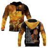 Lion Cross And Jesus Is My Savior 3D Tatto God 3D Hoodie For Man And Women, Jesus Printed 3D Hoodie
