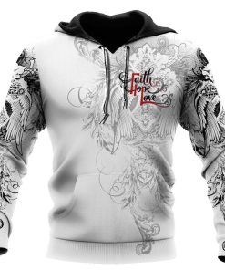 Lion Cross Jesus Is My Life My All My Everything God 3D Hoodie For Man And Women, Jesus Printed 3D Hoodie