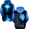 Way Maker Miracle Worker Melt All Over Print 3D Hoodie, Christian Hoodie, Christian Sweatshirt, Bible Verse Shirt