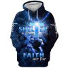 Lion Cross Way Maker Miracle Worker Promise Keeper My God Hoodie For Men & Women, God 3D Printed Hoodie, Christian Apparel Hoodies