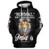 Lion Lamb And Dove 3D Hoodies Men & Women, God 3D Printed Hoodie, Christian Apparel Hoodies