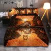 Lion Of Judah Lamb Of God The Rugged Crosses Quilt Bedding Set - Lion Quilt Bedding Set Print - Christian Bedroom - Religious Home Decor