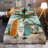 Lion White Lamb Cross On Tomb Quilt Bedding Set - Christian Bedroom - Religious Home Decor