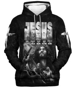 Lord Jesus Christ 3D Hoodies Jesus Hoodie Men & Women, God 3D Printed Hoodie, Christian Apparel Hoodies