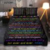 Love Is Patient - Kind - Never Fails - Corinthians 13 4 8 Quilt Bedding Set Bedroom - Christian Quilt Bedding Set Bedroom Decor
