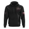 Love Faith Tie Dye Flag All Over Print 3D Hoodie, Christian Hoodie, Christian Sweatshirt, Bible Verse Shirt