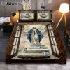 Maria Baby Jesus Was Born In Christmas Night Quilt Bedding Set Print - Inspirational Quilt Bedding Set Art - Christian Bedroom Home Decor