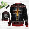 Be Still And Know That I Am God Psalm 4610 Ugly Christmas Sweater - Christian Unisex Sweater - Religious Christmas Gift