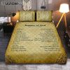 Names Of Jesus Warrior Of God Quilt Bedding Set Print - Inspirational Quilt Bedding Set Art - Christian Bedroom Home Decor