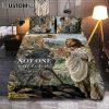 Names Of Jesus Warrior Of God Quilt Bedding Set Print - Inspirational Quilt Bedding Set Art - Christian Bedroom Home Decor