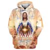 One Nation Under God Hoodies Men & Women, God 3D Printed Hoodie, Christian Apparel Hoodies