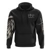 Pink Rose Cross Wings Vintage All Over Print 3D Hoodie, Christian Hoodie, Christian Sweatshirt, Bible Verse Shirt