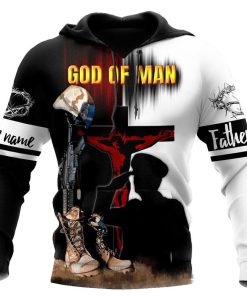 Personalized God Of Man Soldiers Prayer Deliver Me From My Enemies God 3D Hoodie For Man And Women, Jesus Printed 3D Hoodie