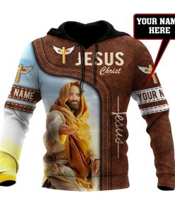 Personalized Jesus Christ God 3D Hoodie For Man And Women, Jesus Printed 3D Hoodie