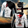 Personalized Knight Jesus Christian Until I Said A Men God 3D Hoodie For Man And Women, Jesus Printed 3D Hoodie