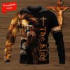 Personalized Name Jesus And Firefighter Dept God 3D Hoodie For Man And Women, Jesus Printed 3D Hoodie