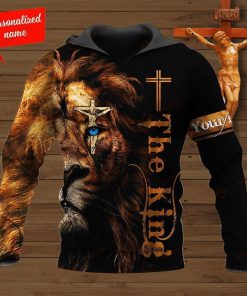 Personalized Lion The King God 3D Hoodie For Man And Women, Jesus Printed 3D Hoodie