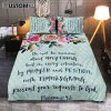 Phil 46 Do Not Be Anxious About Anything Quilt Bedding Set Bedroom - Christian Quilt Bedding Set Prints - Religious Cover Twin Bedding Decor