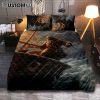 Portrait Of Jesus With The Crown Of Thorn Quilt Bedding Set Prints - Jesus Quilt Bedding Set Art - Christian Bedroom Decor