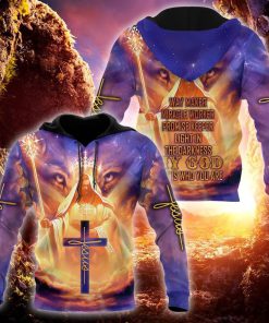 Promise Keeper Light In The Darkness My God 3D Hoodie For Man And Women, Jesus Printed 3D Hoodie