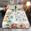 Proverbs 3 5 - Trust In The Lord With All Your Heart Quilt Bedding Set Bedroom - Christian Quilt Bedding Set Bedroom Decor