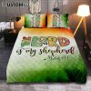 Psalm 28 7 - The Lord Is Strength & Shield Quilt Bedding Set Bedroom - I Trust Him With All My Heart - Christian Quilt Bedding Set Bedroom Decor